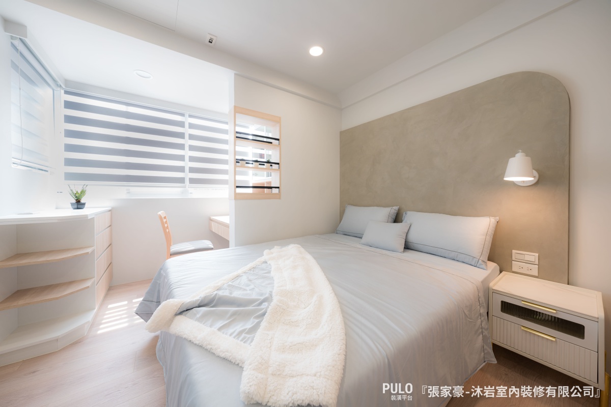 台北27坪北欧风3房中古屋翻新丨中国台北丨沐岩室内装修有限公司-39