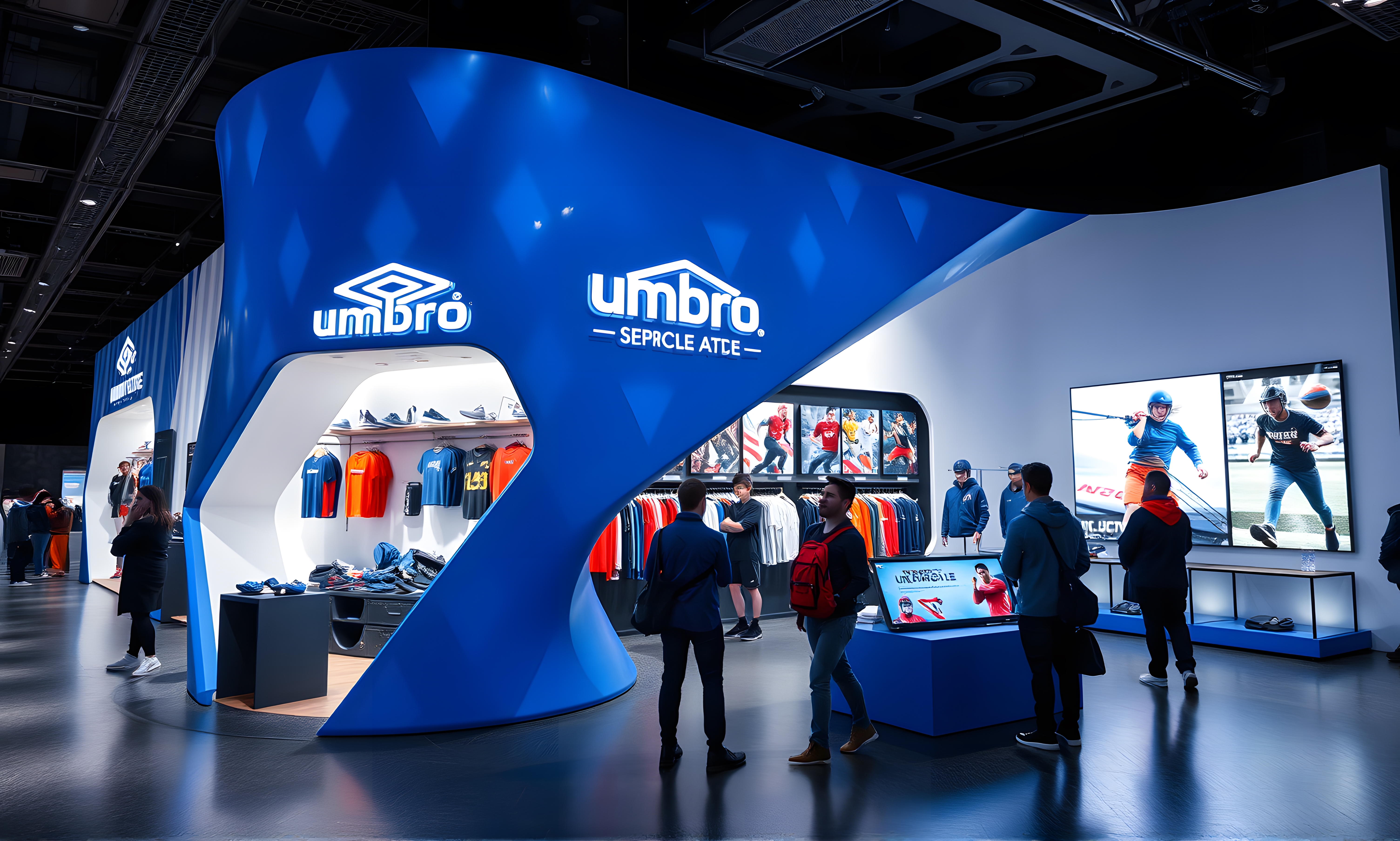 Umbro Exhibition, Store, and Exclusive Shop Design-12