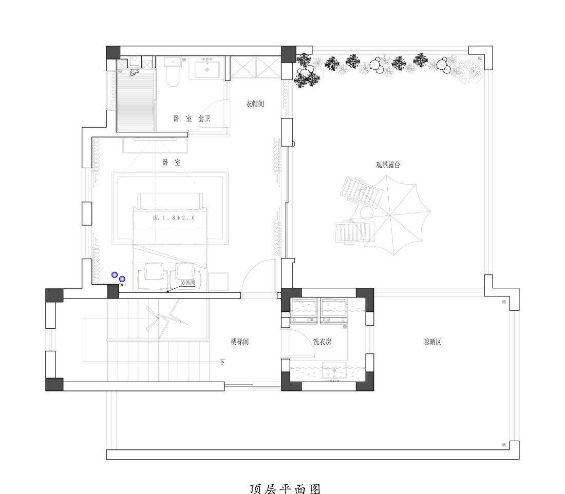山湖之城 · 现代简约风格民宿设计-64