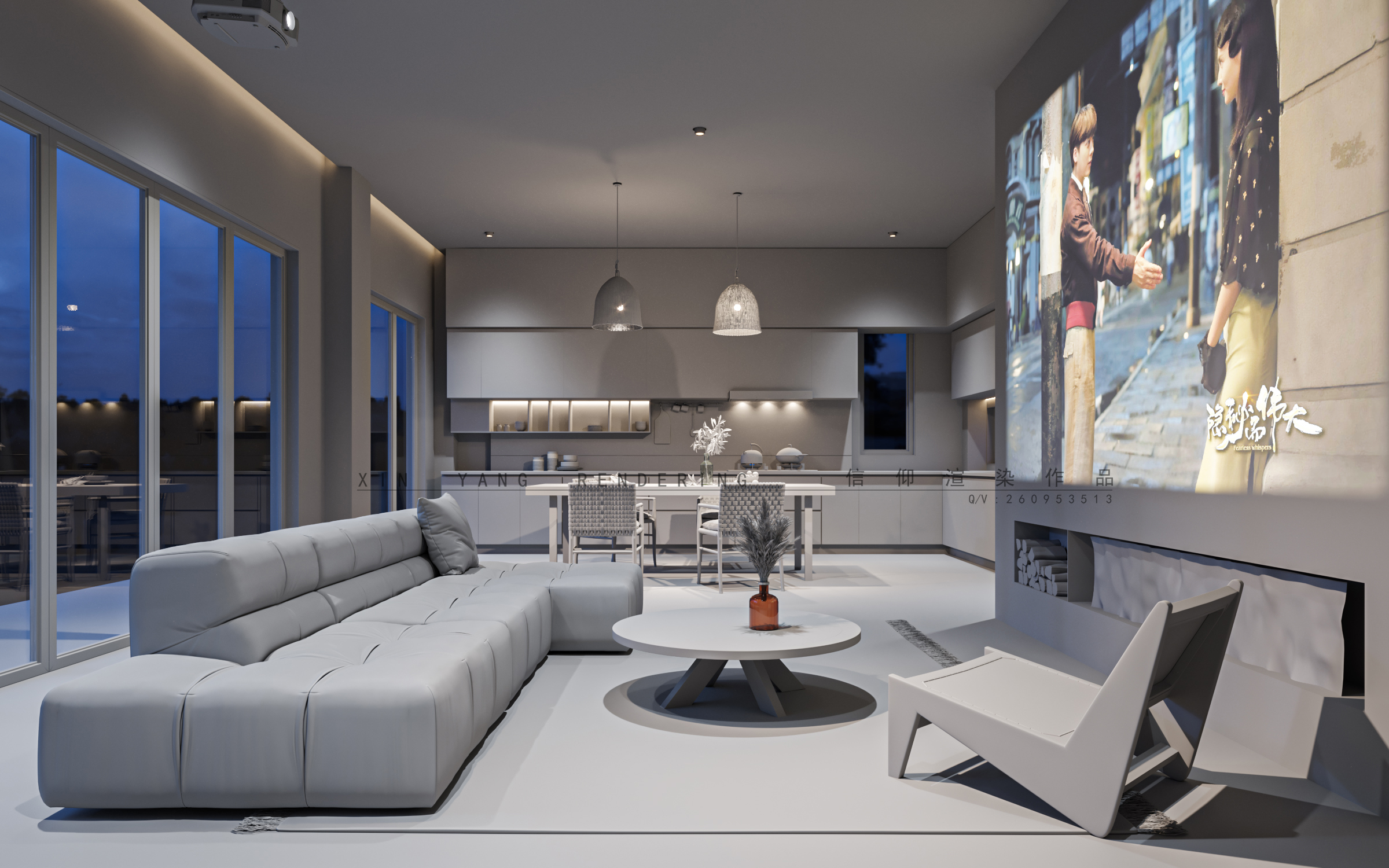 《隐秘》民宿夜景效果，3Dmax 2016 打造梦幻空间-17