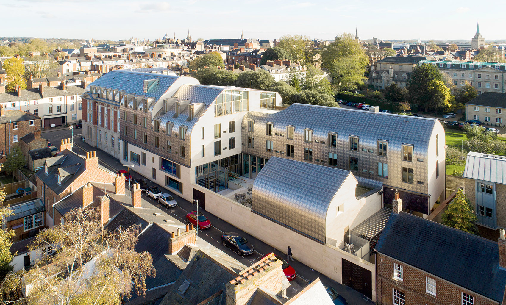 牛津大学E·eter学院扩建丨英国牛津丨Alison Brooks Architects (ABA)-7