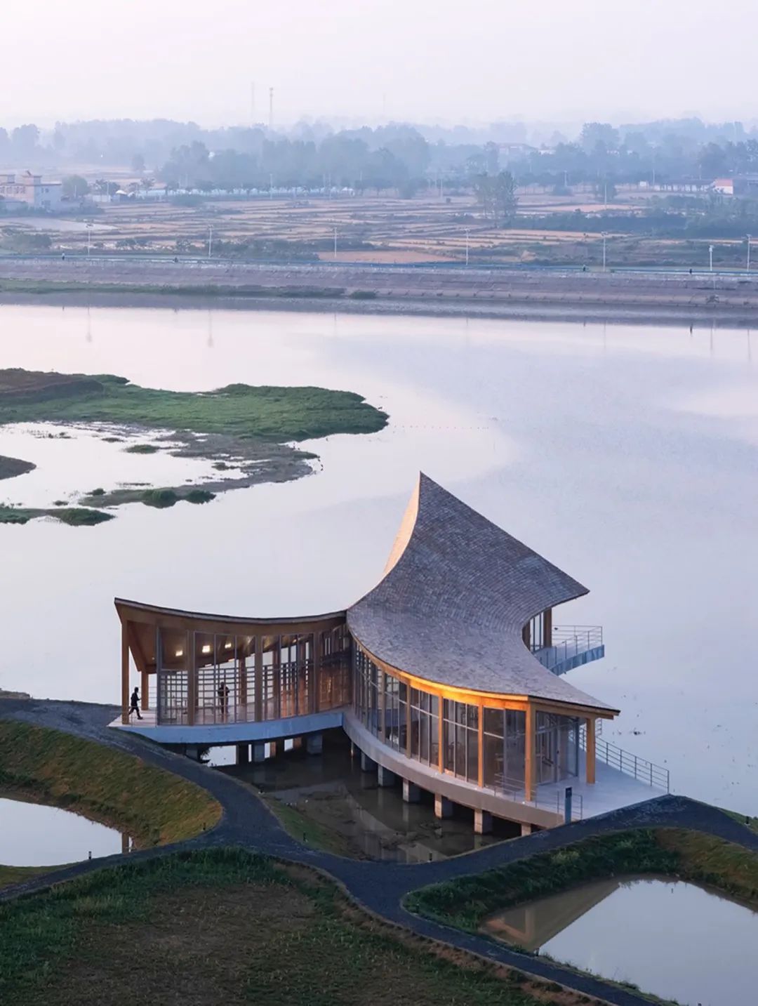 新作 信阳浮舟纪·村民中心丨中国信阳丨原初建筑设计事务所-0