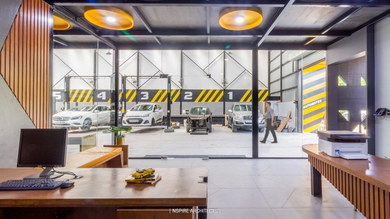 汽车工作室设计丨印度丨nspirearchitects-19