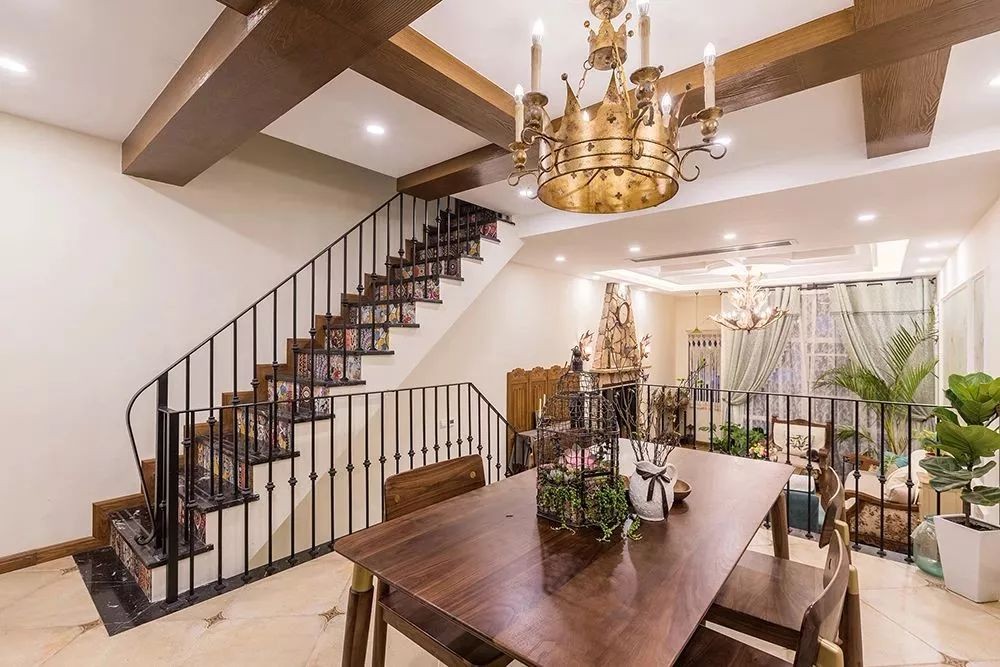 80万搞定260㎡别墅,度假风仙气来袭!屋主教你如何“装修理财”-55