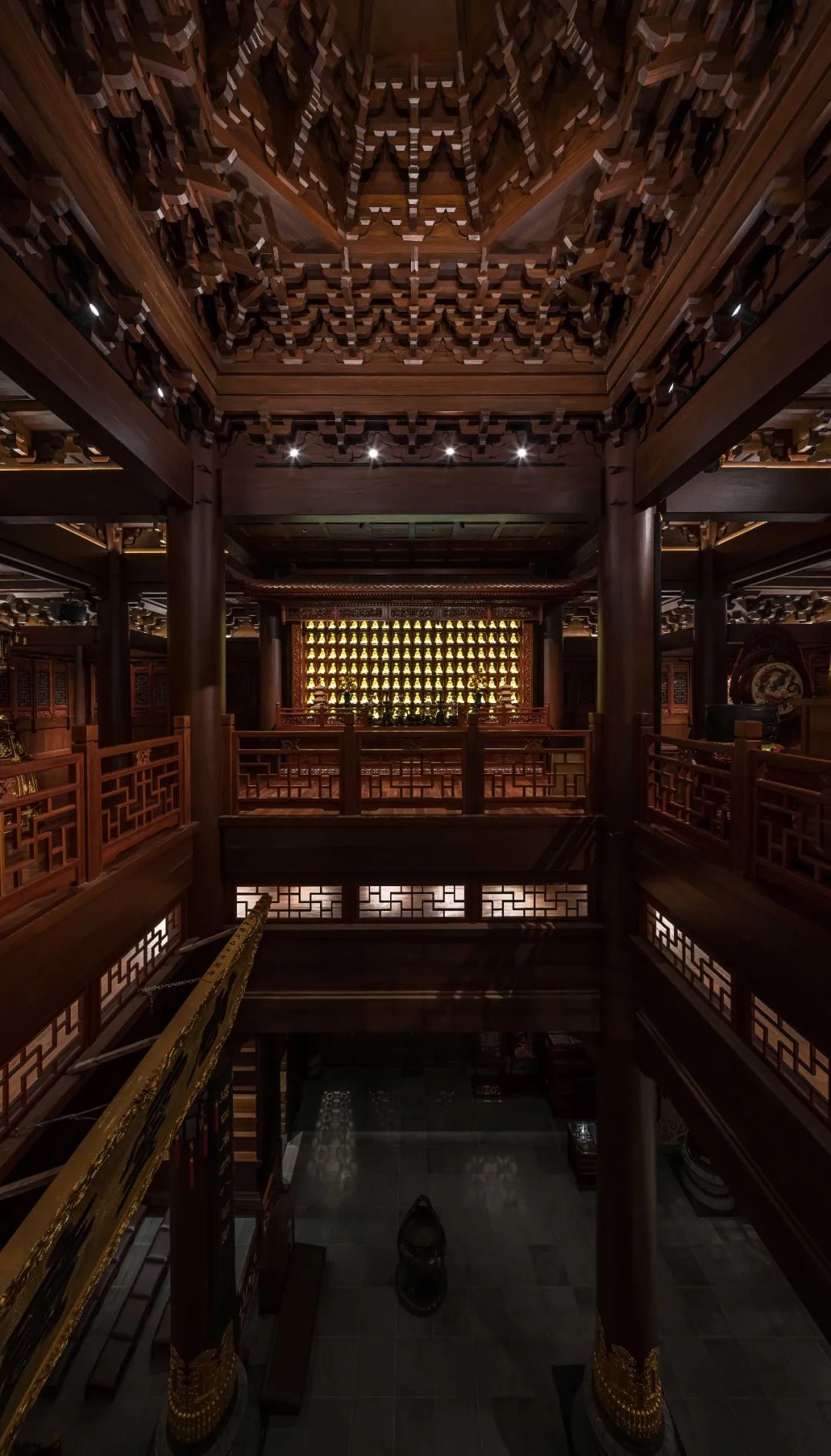 湖州白雀法华寺真身殿室内照明设计丨中国湖州丨栋梁国际照明设计(北京)中心有限公司-11