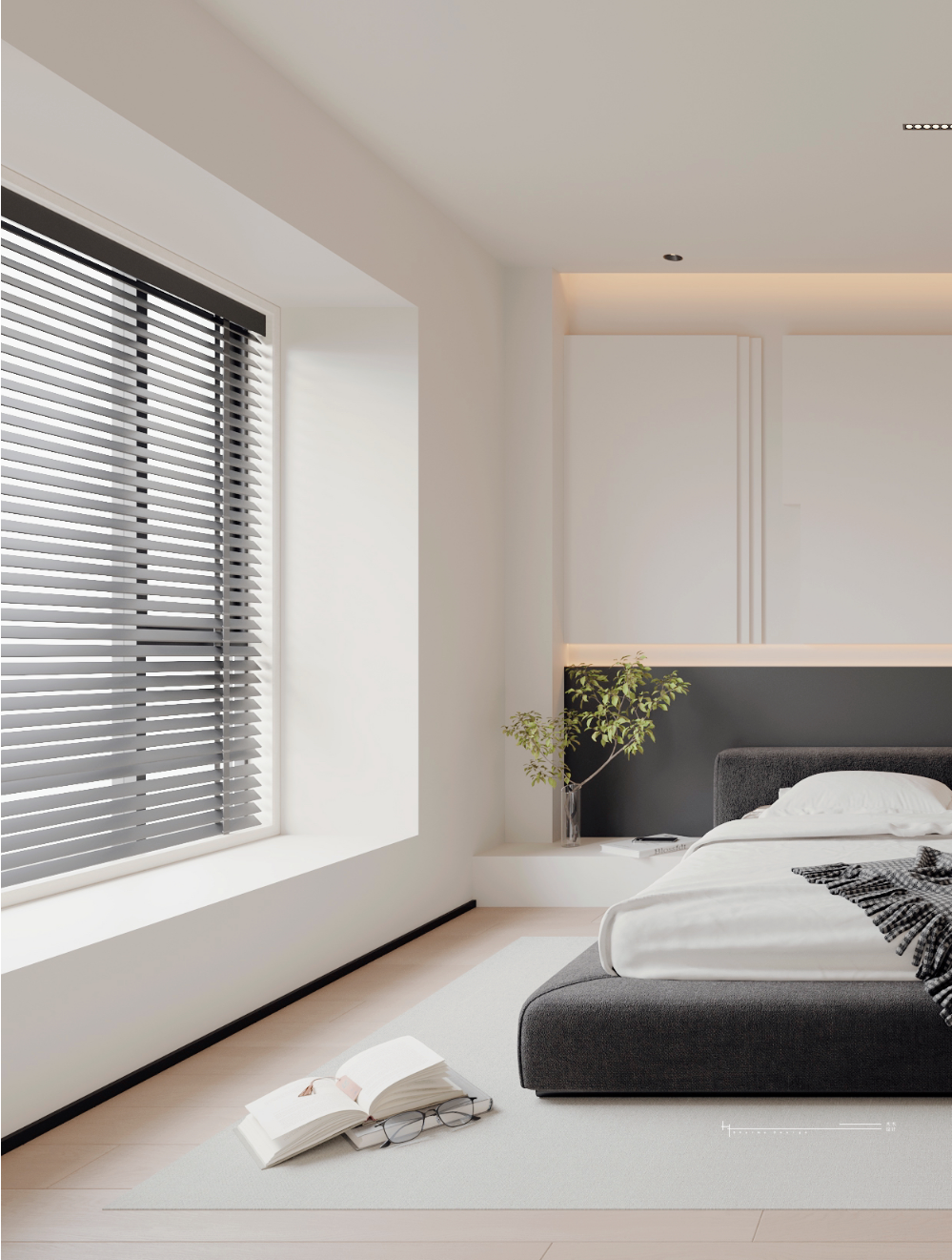 瑞华苑极简空间设计丨张腾飞-48