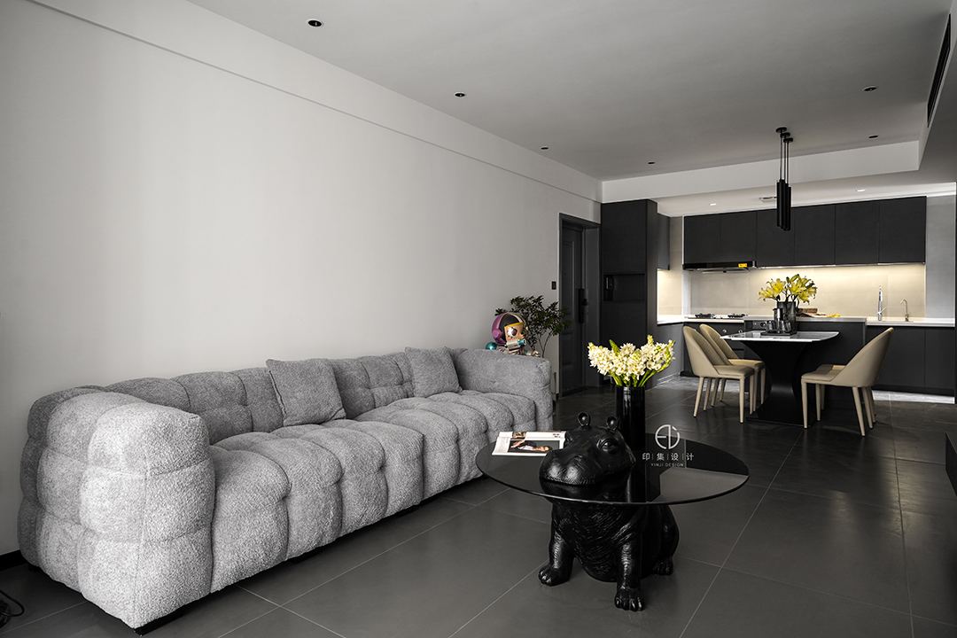 95.3㎡现代极简的家，从两个人的爱情故事说起-1