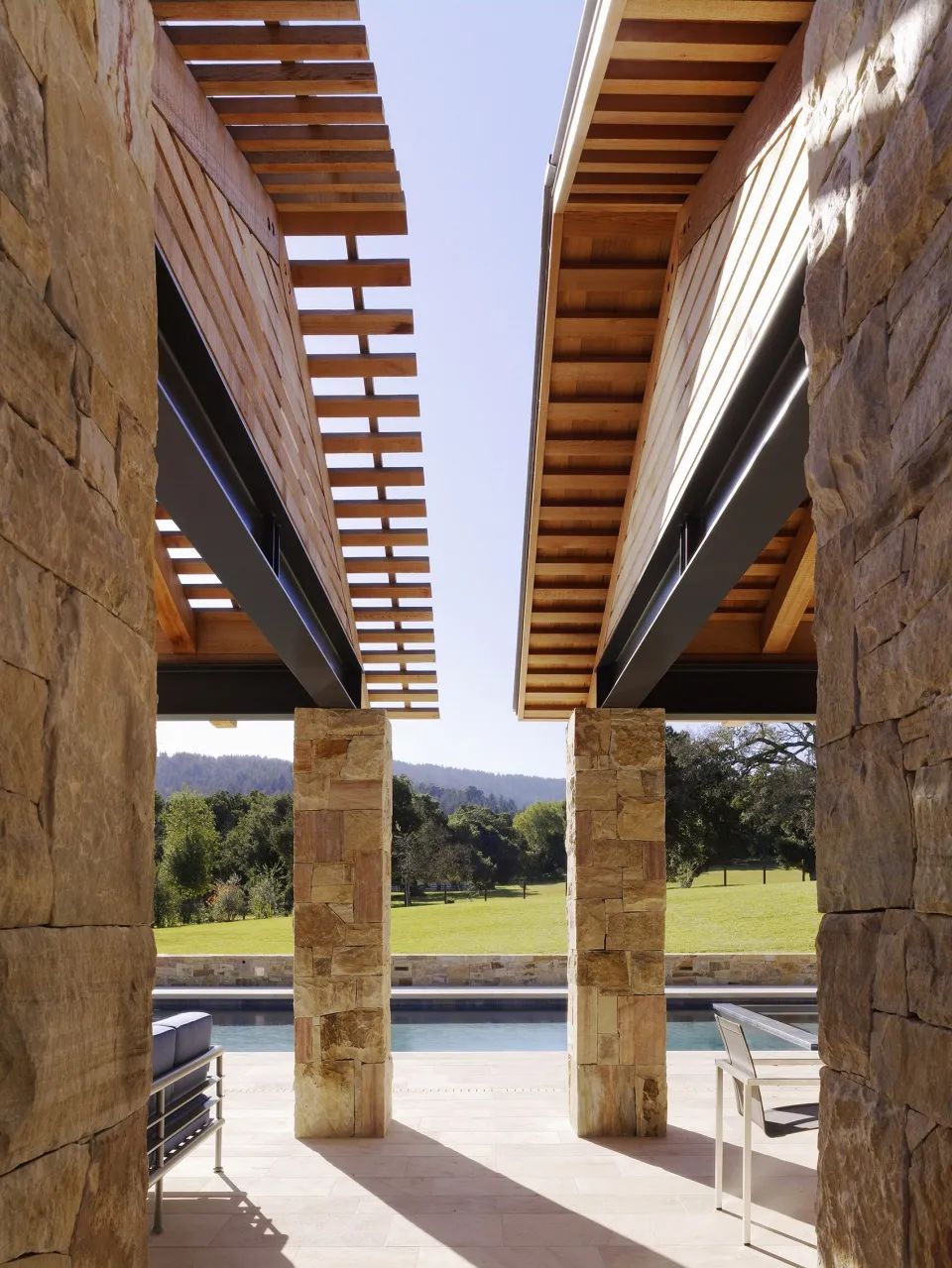 加州乡村的现代生活空间-21