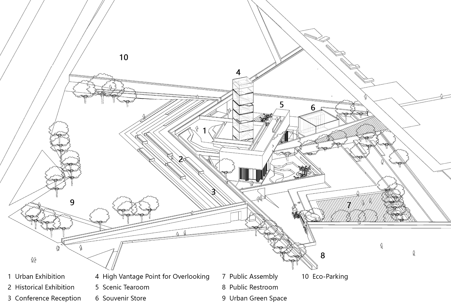 Haidong City Urban Planning Exhibition Hall  / CADG-59