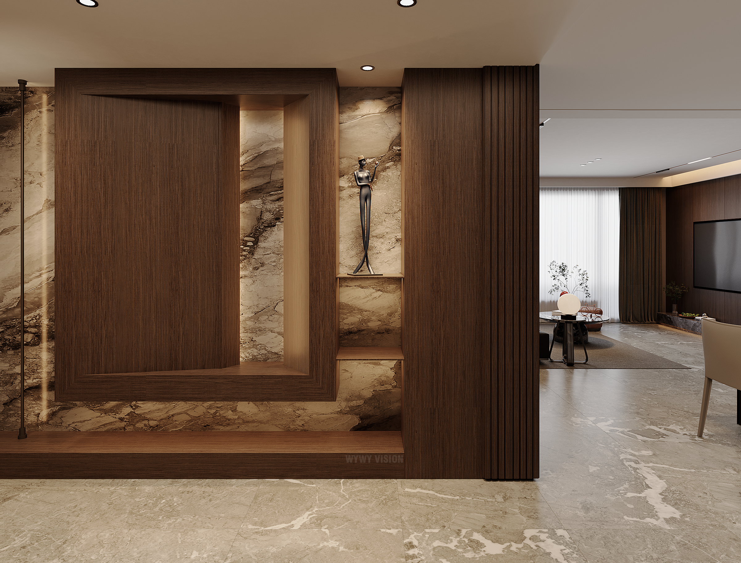 现代 · 黑胡桃丨效果表现-6