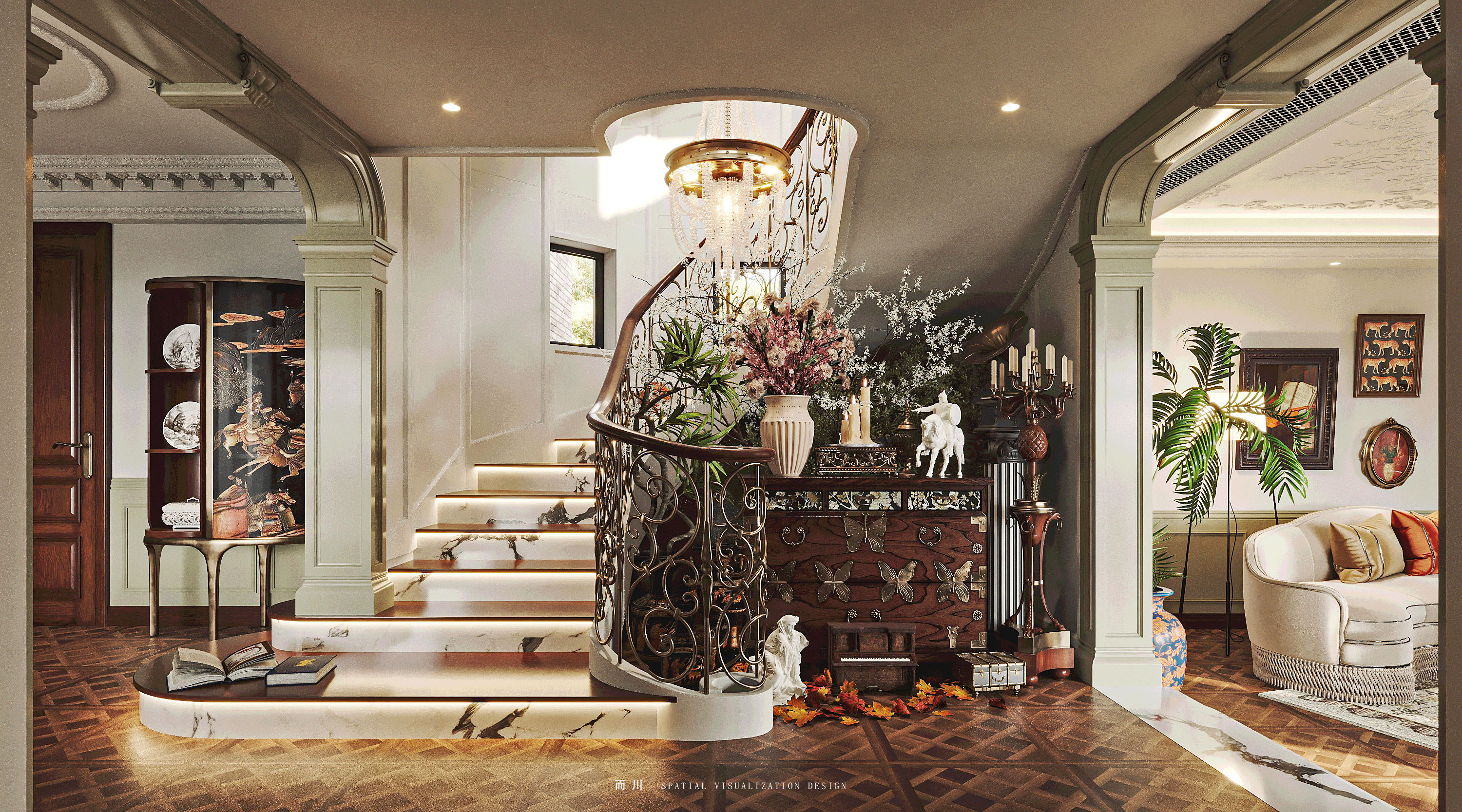 美式复古（壹）丨魔方空间设计-19