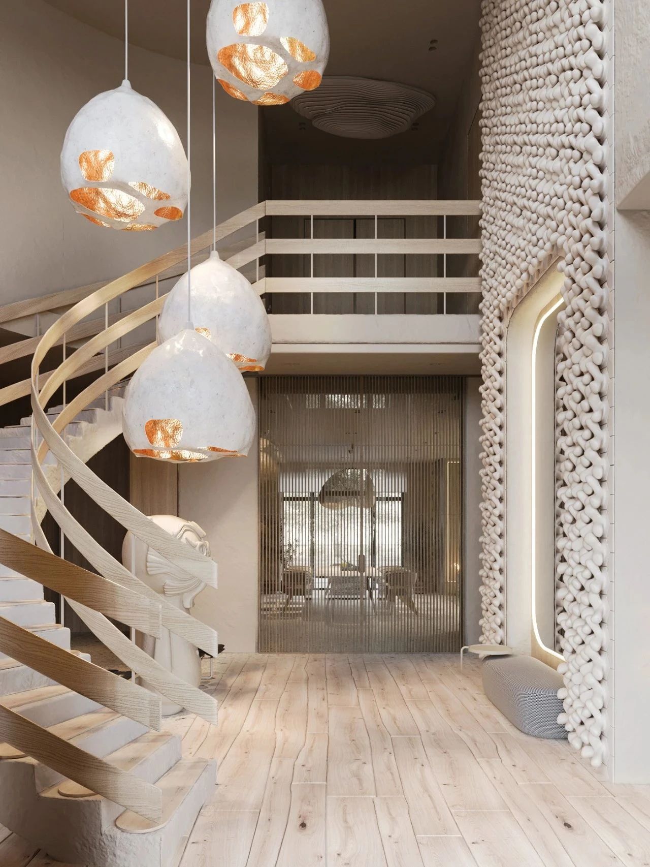 东方极简,255㎡侘寂美学豪宅丨Sergey Makhno-21