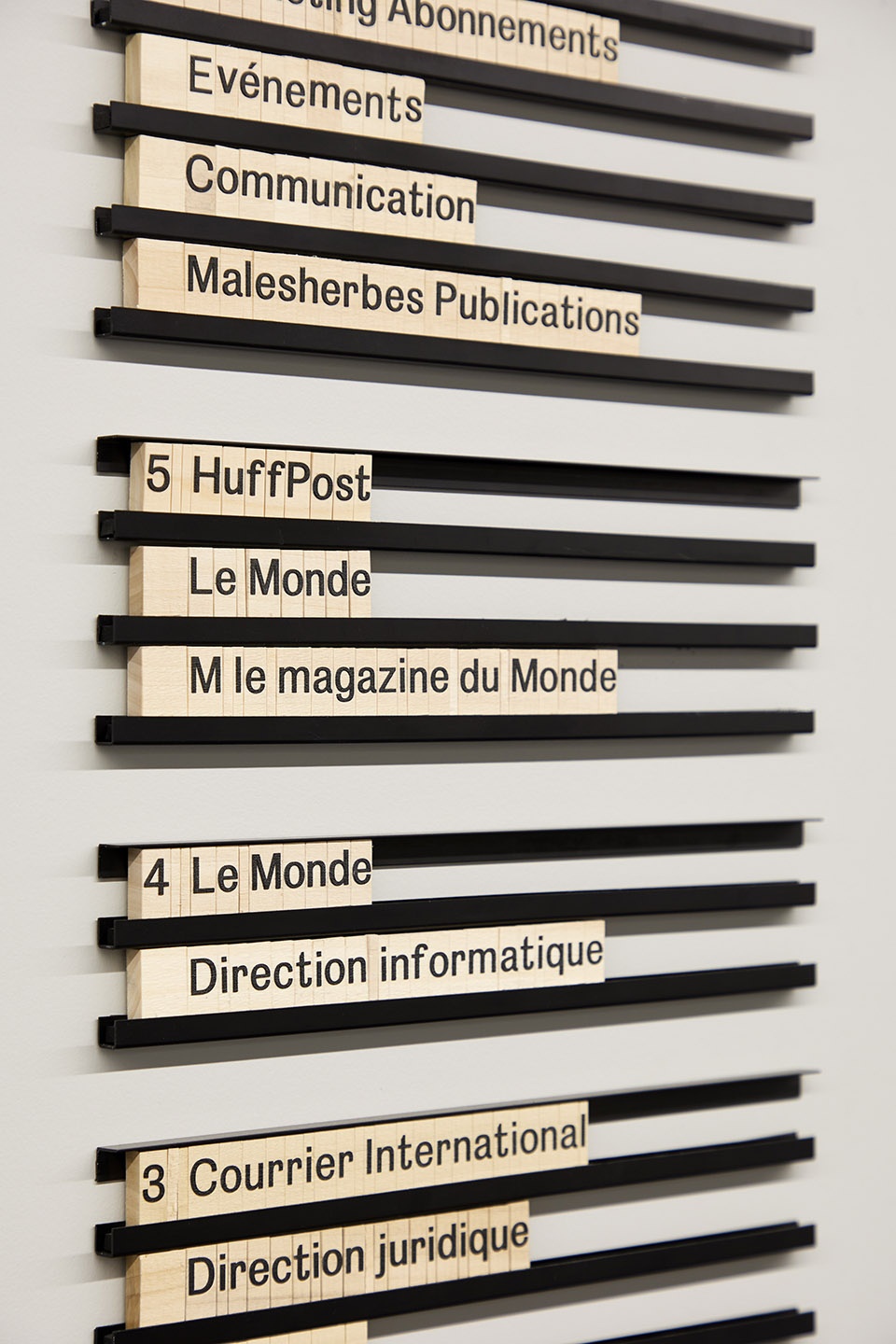 世界报总部大楼标识系统设计丨法国巴黎丨Snøhetta-27