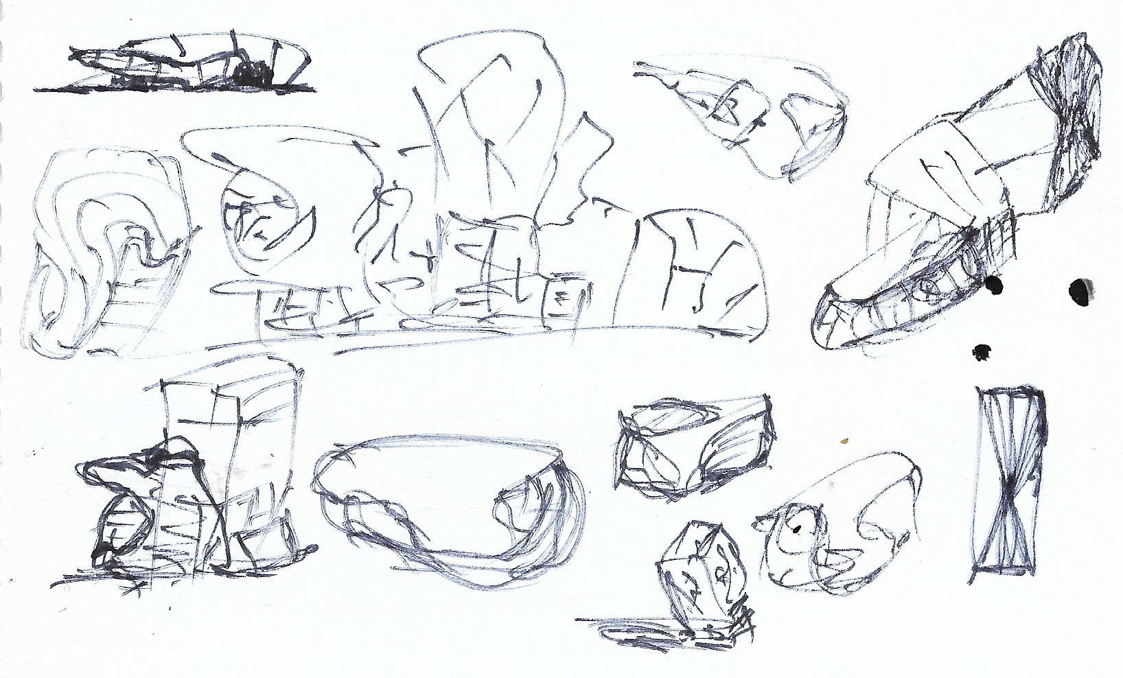 建筑草图丨Bozelos Panagiotis-9