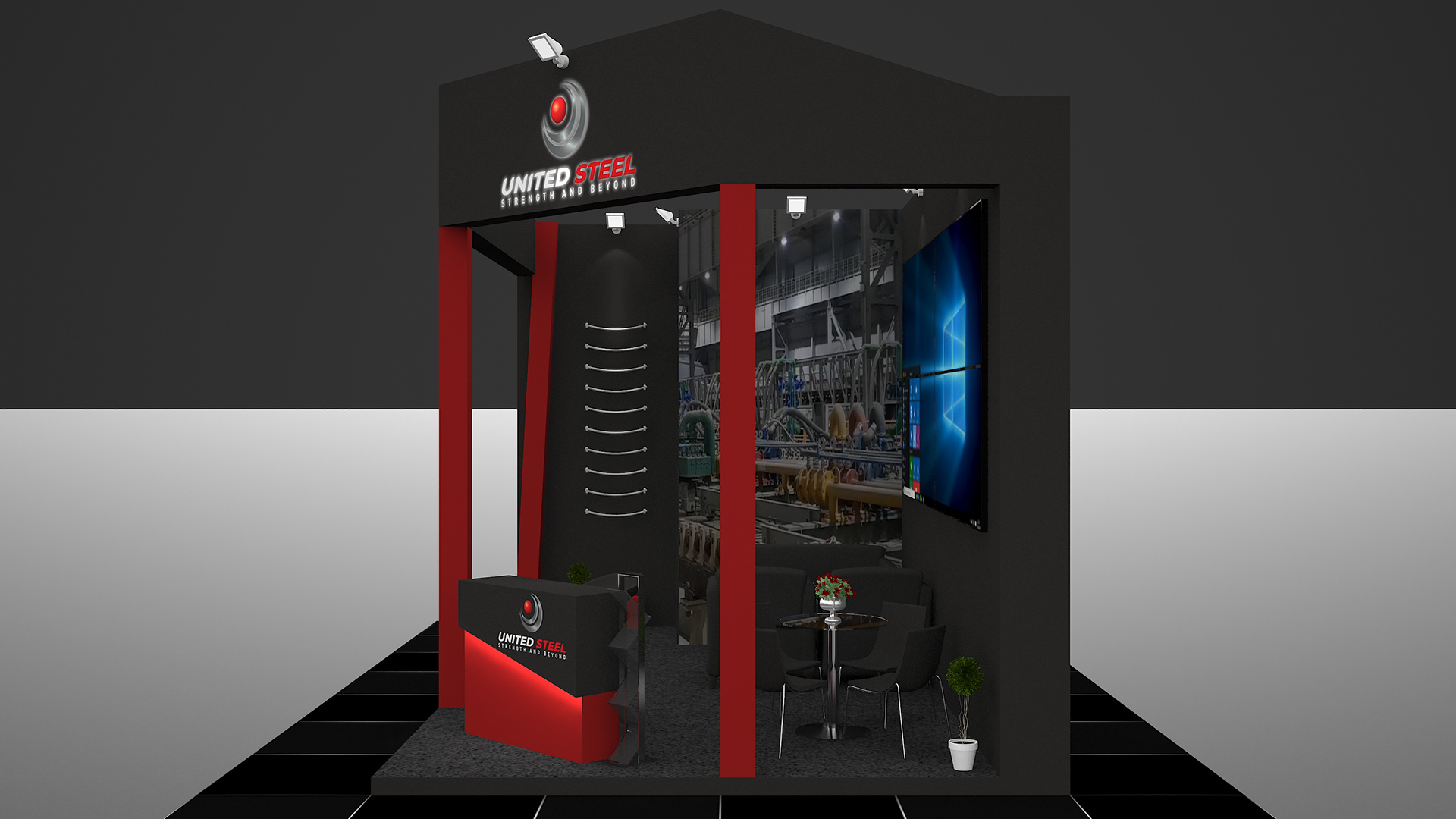 United Steel Stand Design-3