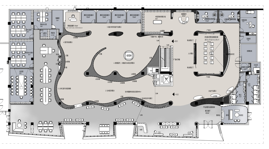 广州合景生命科谷丨中国广州丨深圳壹创国际设计,广州美天空间设计-55