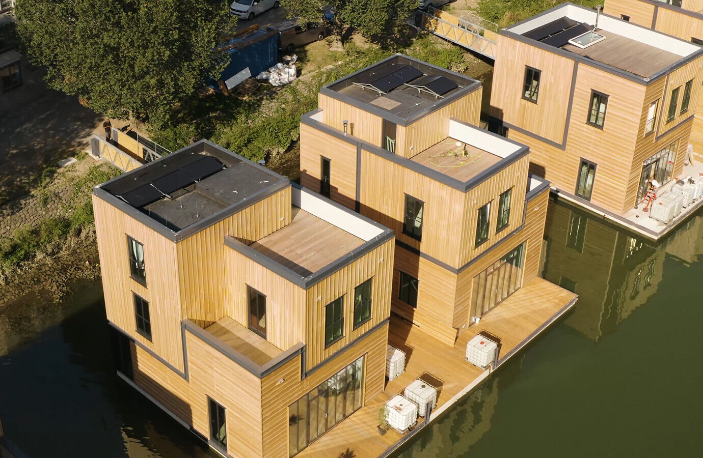 鹿特丹漂浮住宅丨荷兰鹿特丹丨Public Domain Architects-16