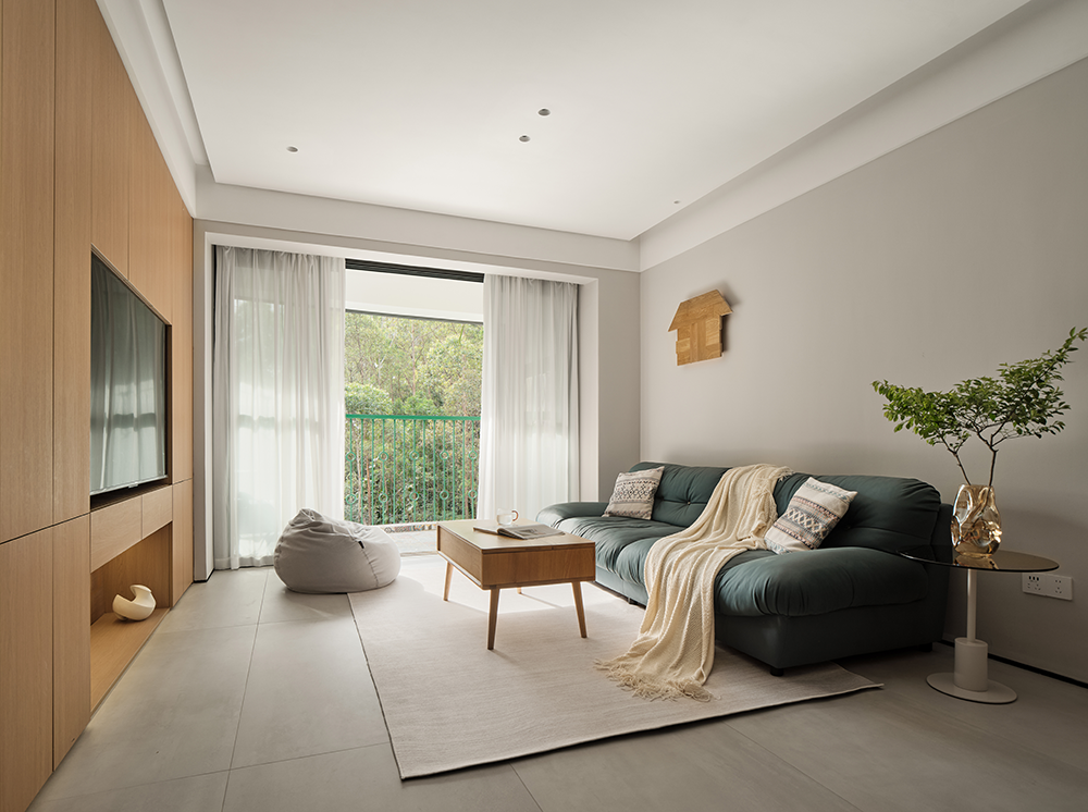 广东98㎡原木精致小宅丨中国广州丨钟午设计-17