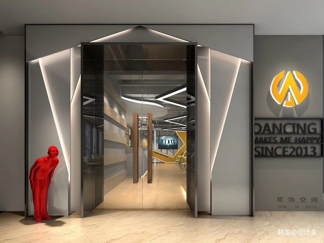 {简饰空间}后现代街舞教室一号店-15