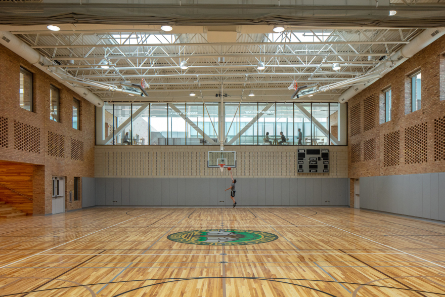 芝加哥公园区总部和体育馆丨美国芝加哥丨John Ronan Architects-14