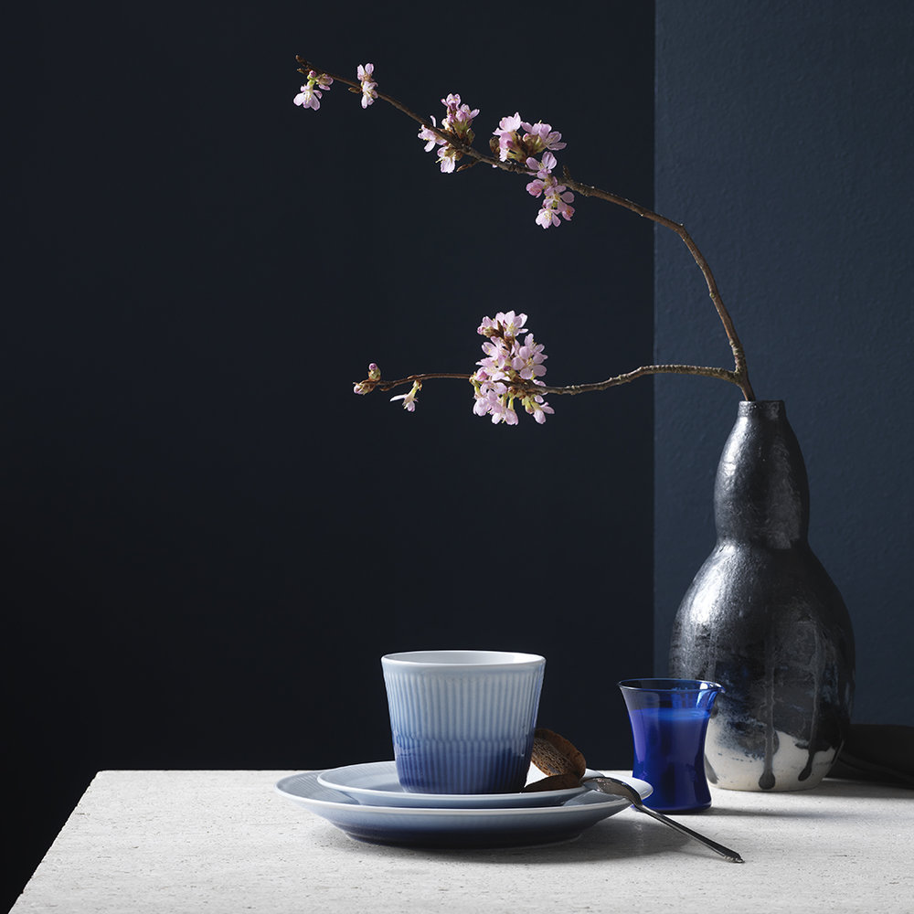 蓝雾餐具系列(Blue Mist,,Royal Copenhagen 2019)-4