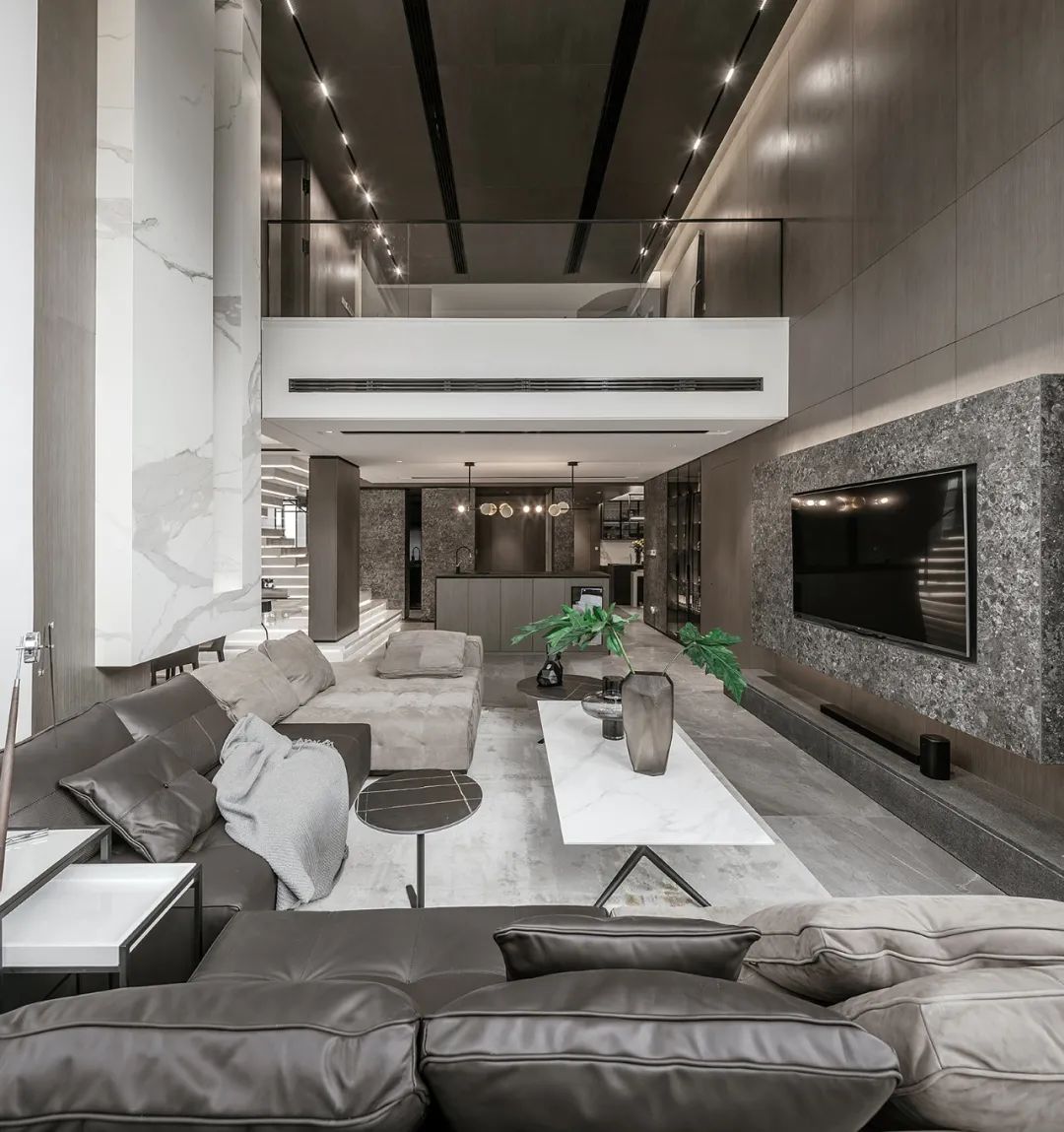 苏州 400㎡暖灰大宅丨中国苏州丨杰 ME 空间设计-10