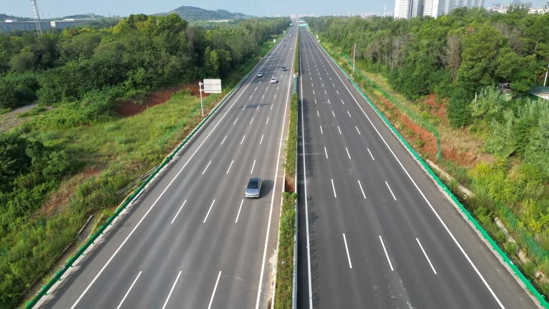 楚天通衢再升级！中建八局武汉绕城高速“扩容”通车-12