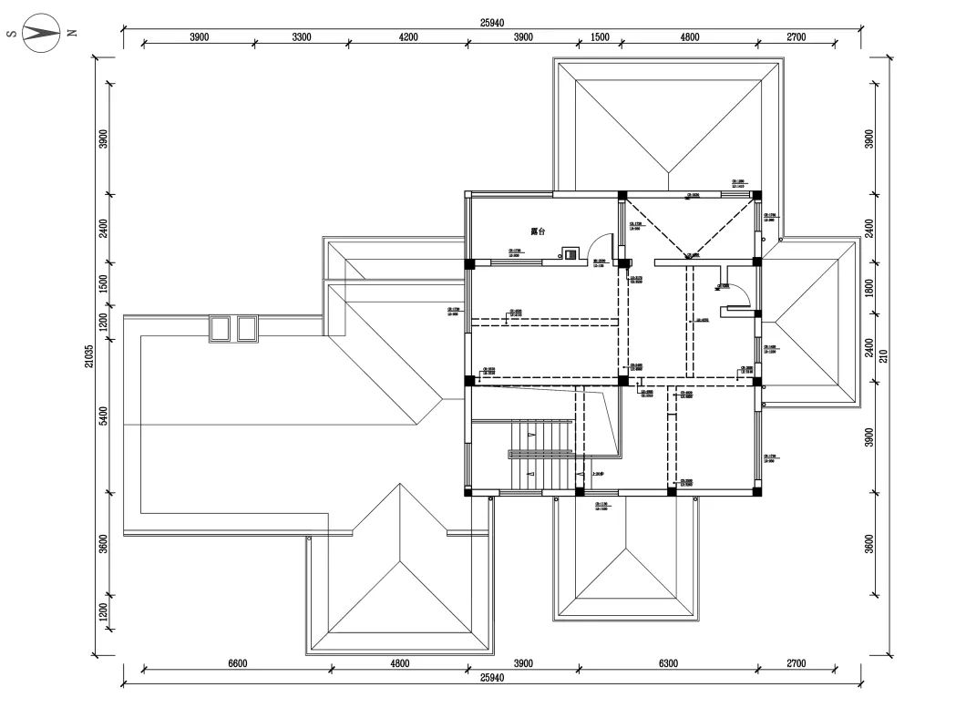 度假别墅的现代美式混搭设计-74