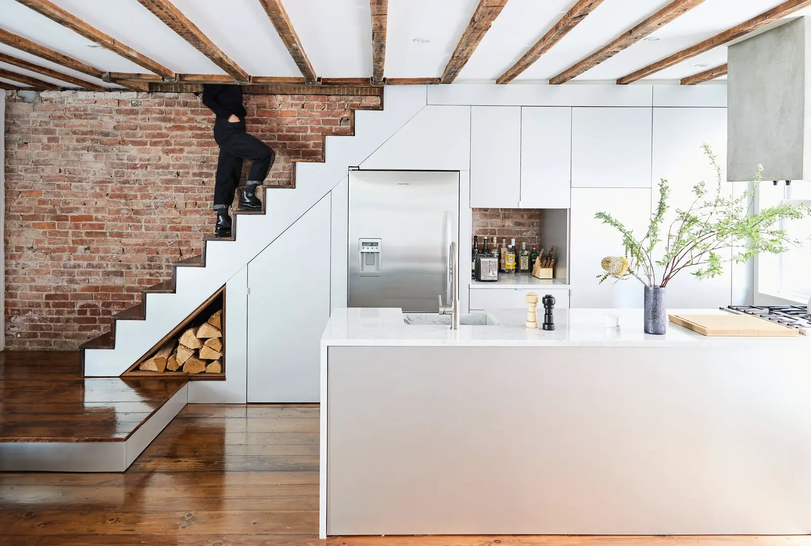 纽约曼哈顿翻新维多利亚式联排别墅，完美融合传统与现代-5