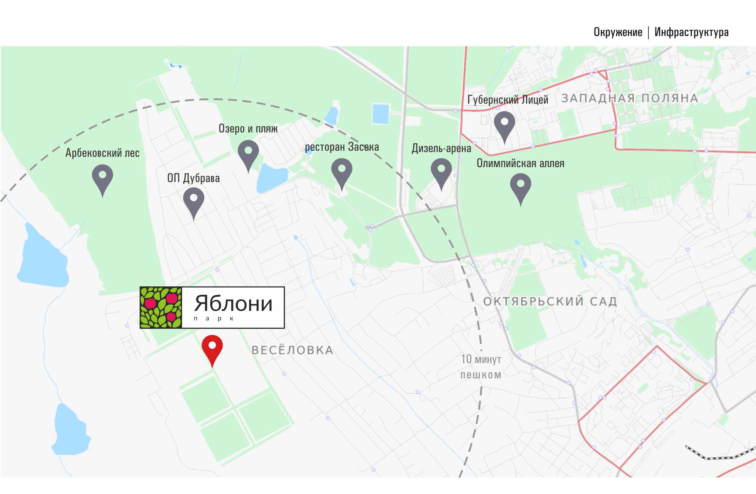 Яблони парк 别墅小区景观设计丨俄罗斯奔萨丨sp architect-12