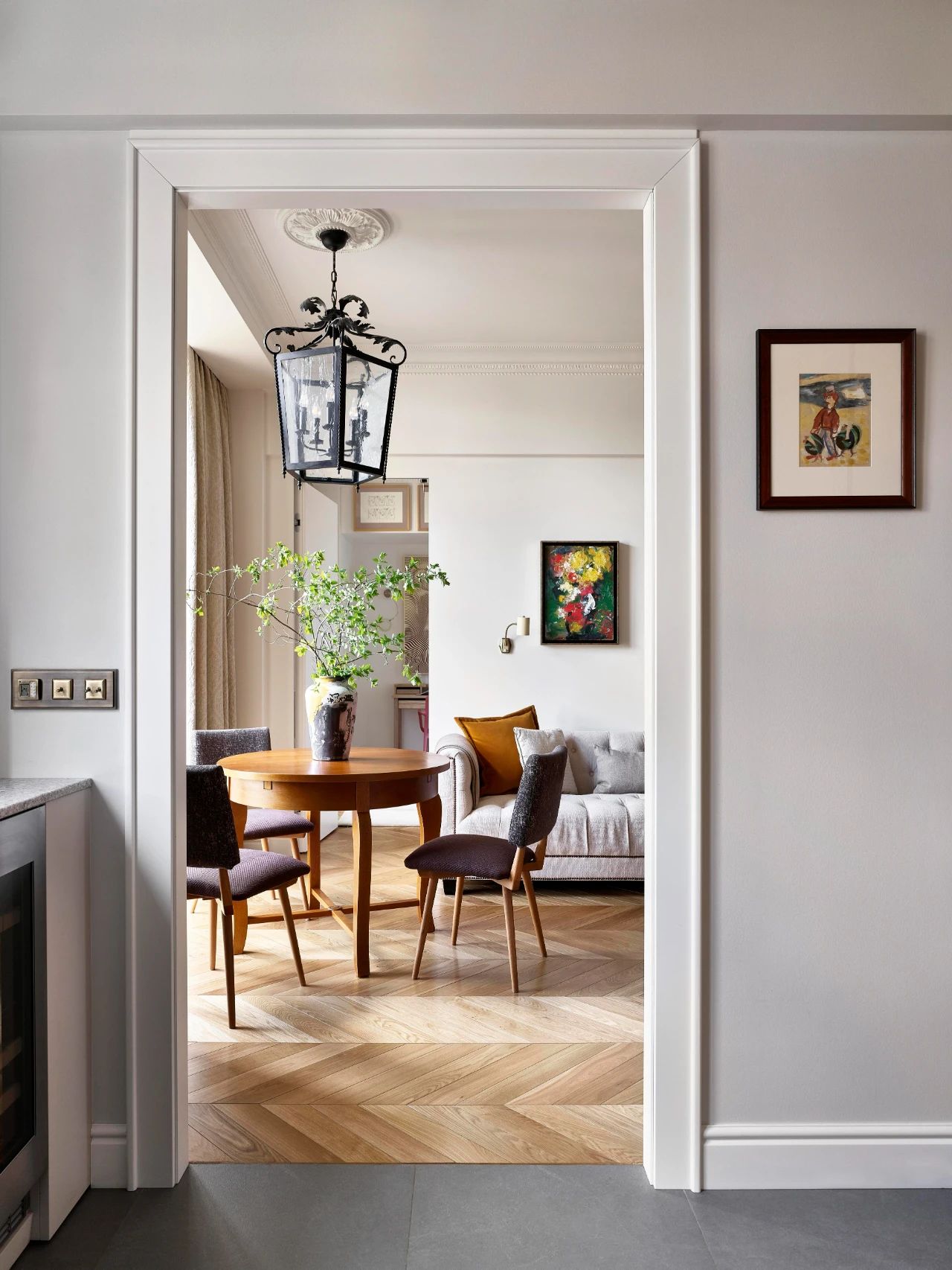 传统优雅的 60㎡空间设计-10