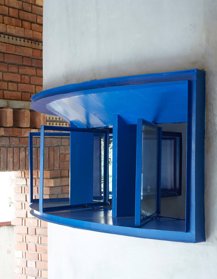 东孟加拉邦住宅画廊丨印度丨Abin Design Studio-23