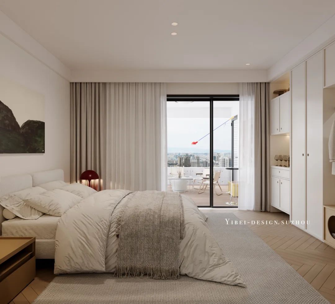 空间通透感与浪漫感兼得之道 家装设计丨YIBEI DESIGN SUZHOU-17
