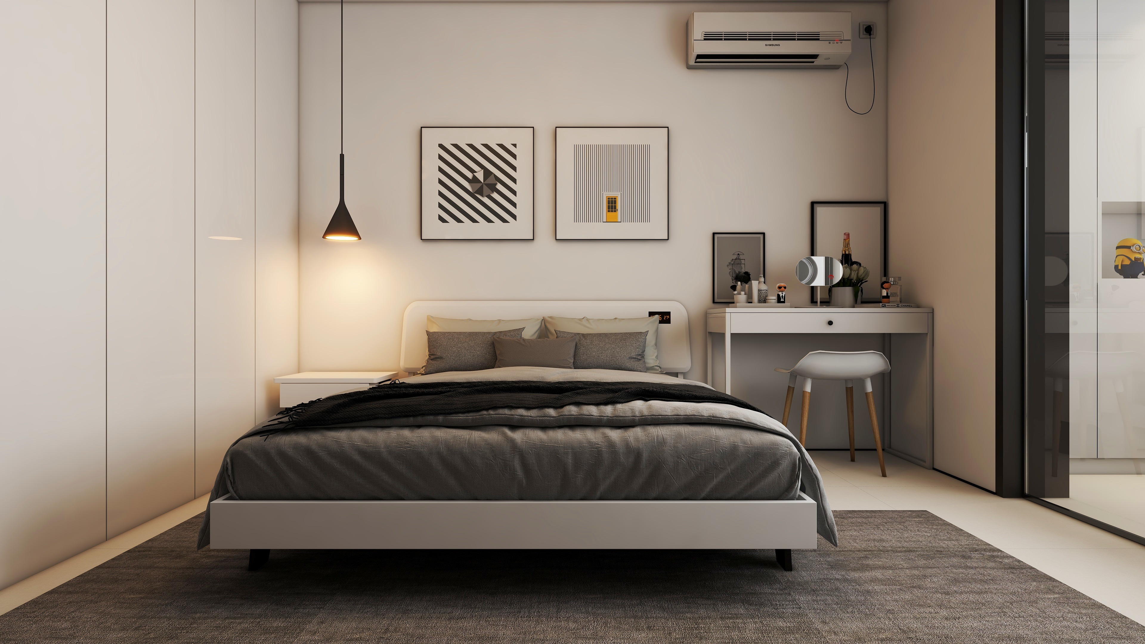 同乐路10号院现代简约94㎡2室-18