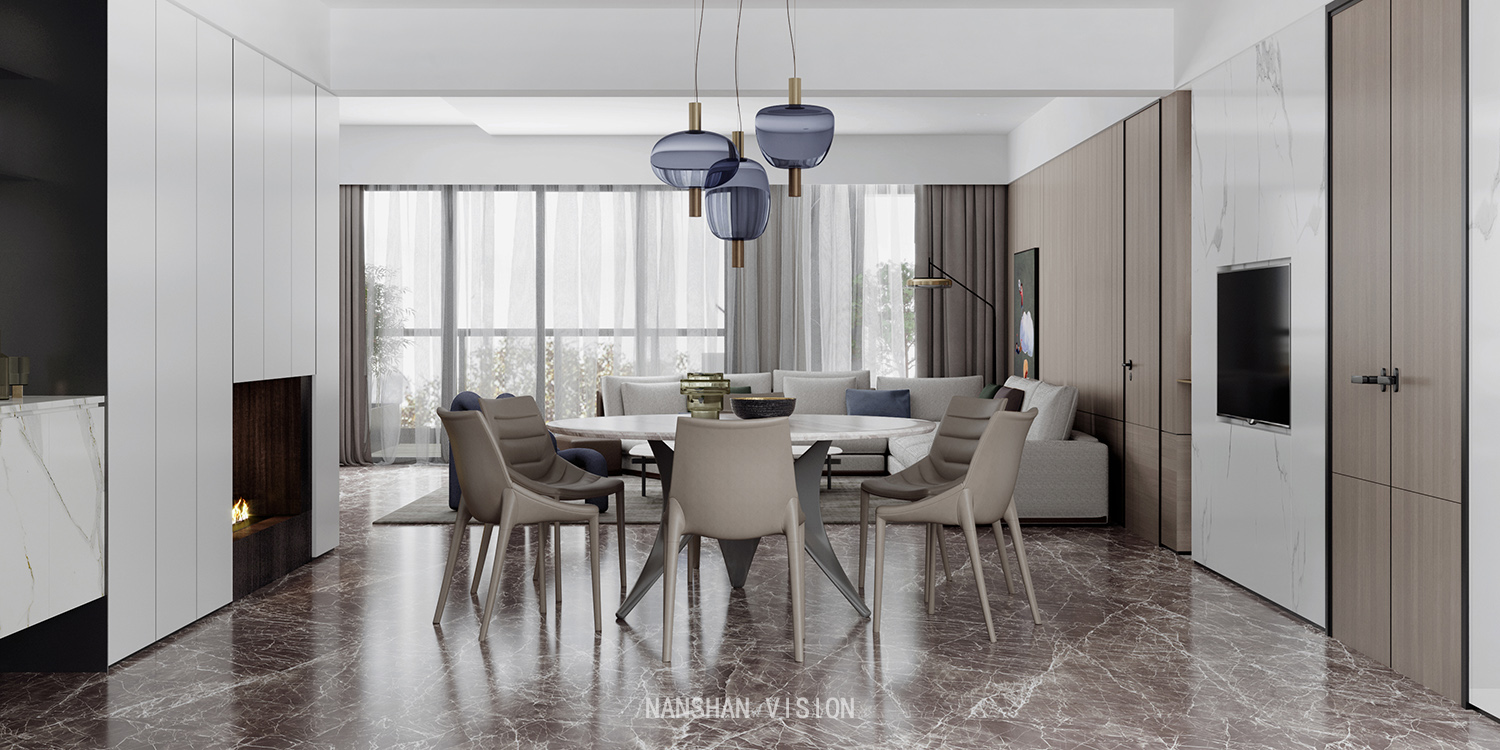 现代简约别墅设计丨南山图像-6