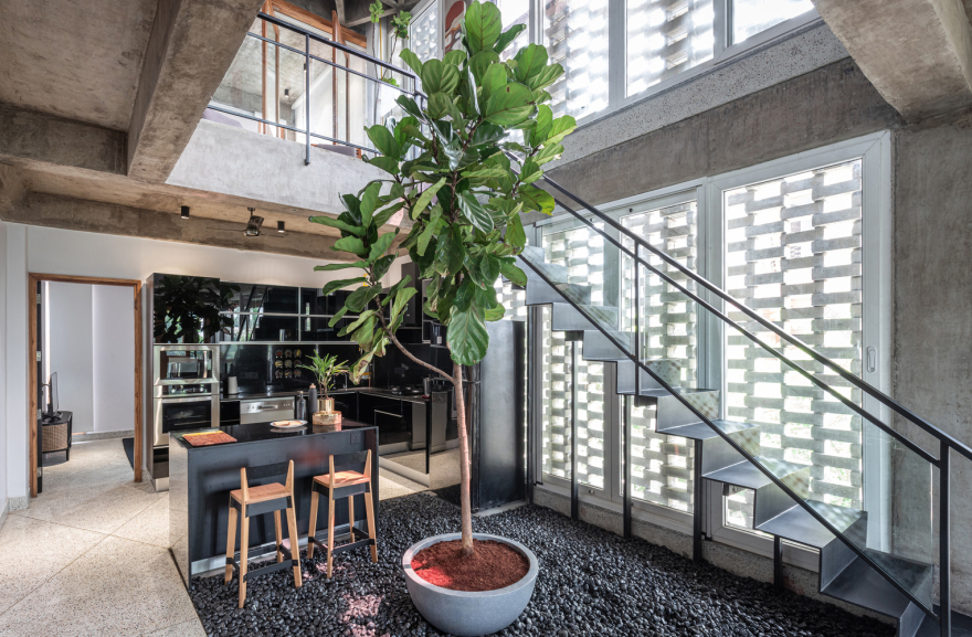 双家庭住宅的通透设计-9