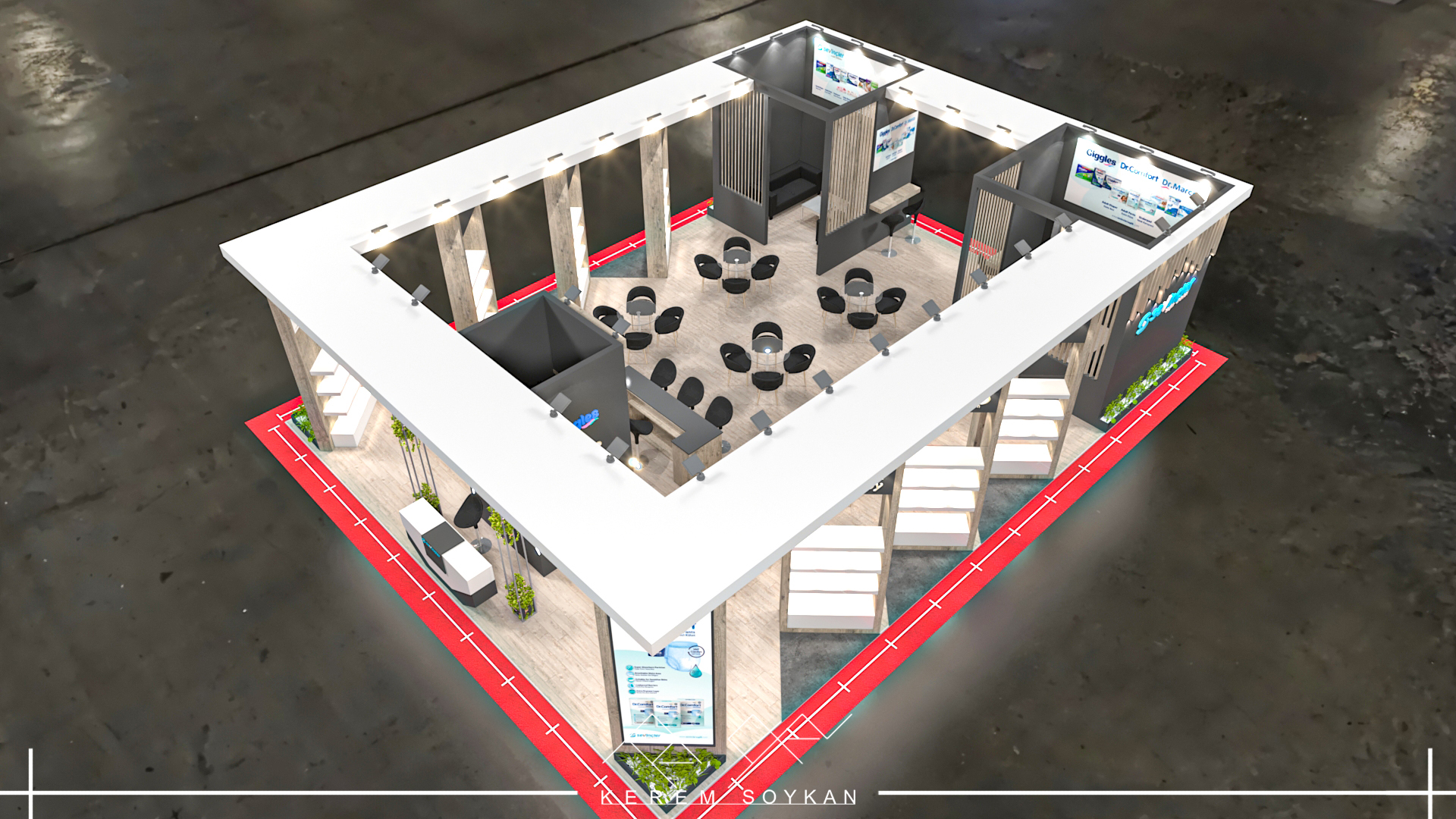 Sevinçler Sağlık Exhibition Stand Design-6