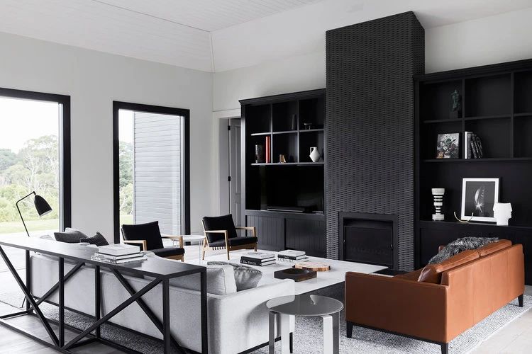 黑白别墅丨澳大利亚丨Studio Griffiths-2