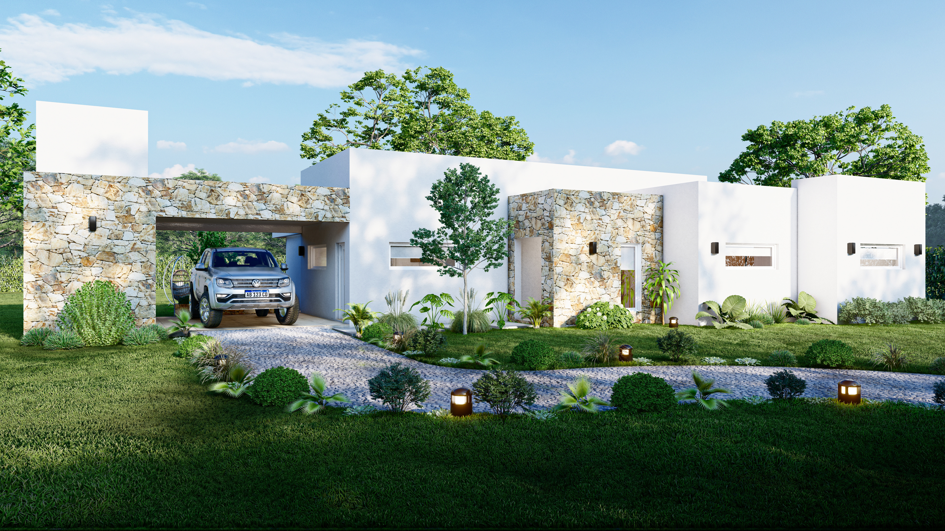 RENDERS EXTERIORES CON VARIANTE DE VIVIENDA-1