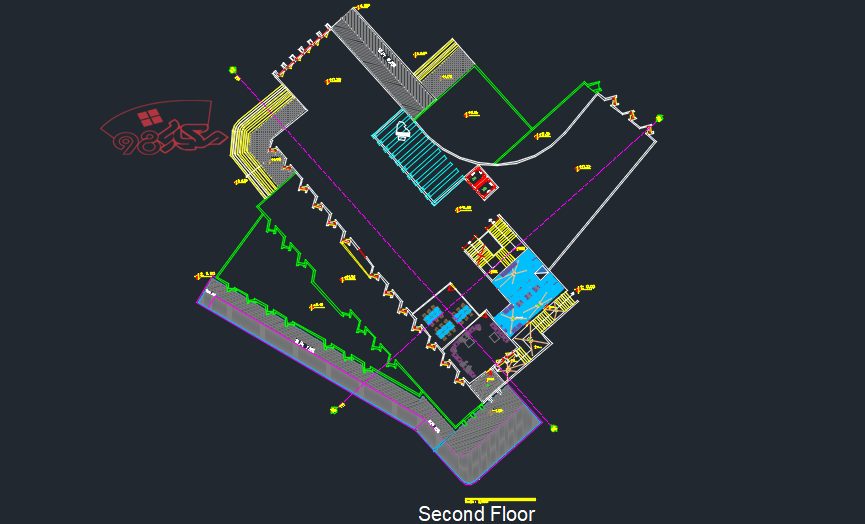 最完整的音乐博物馆项目（代码,3D,图纸）-21