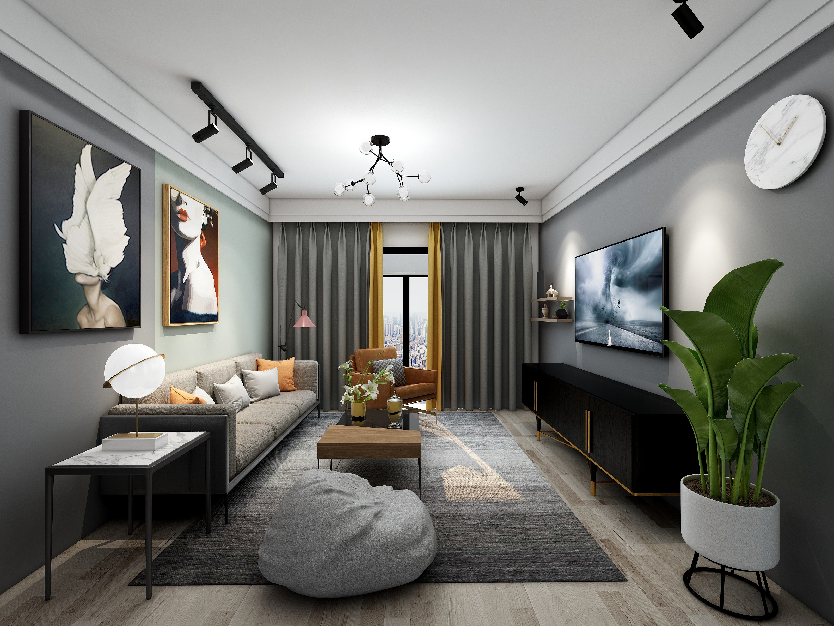 品质至上的男性化住宅设计-5