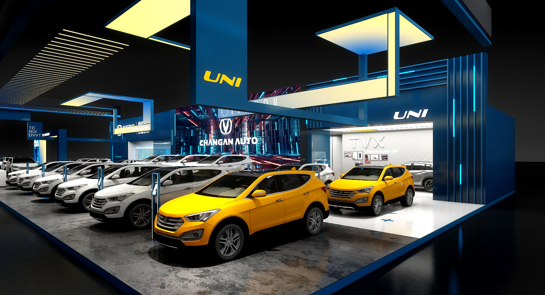 2019 长安巡展 蓝色电光-9