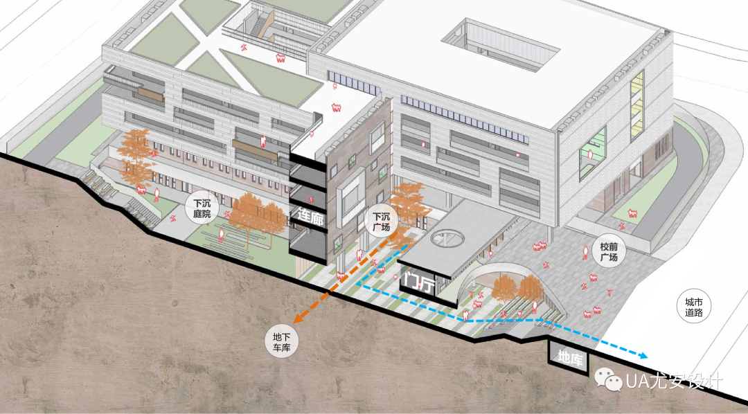 杭州师范大学附属竞潮小学及幼儿园丨中国杭州丨UA 尤安设计-20