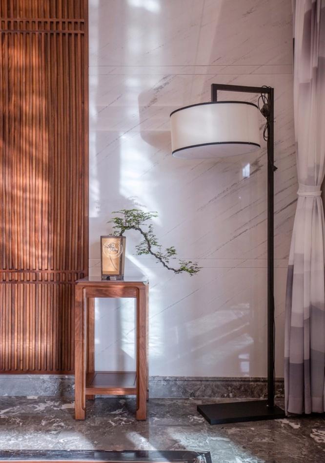 浩天_小萌牛 180 平中式居所 | 古韵简约,生活情趣满溢-8