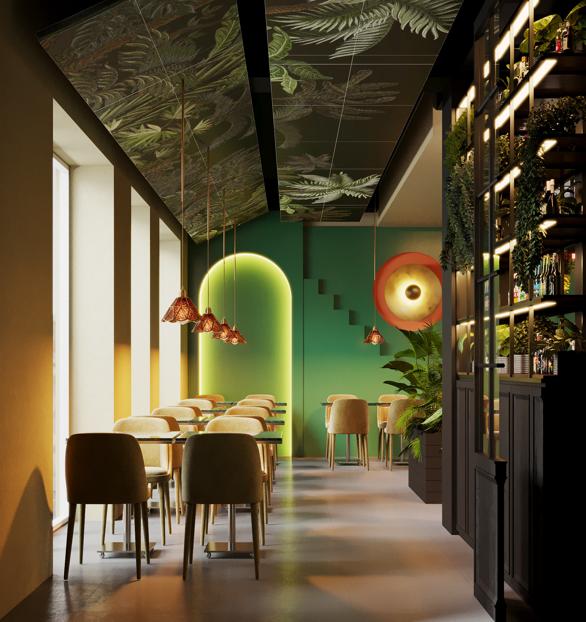 丹麦清吧餐厅项目设计表现-9