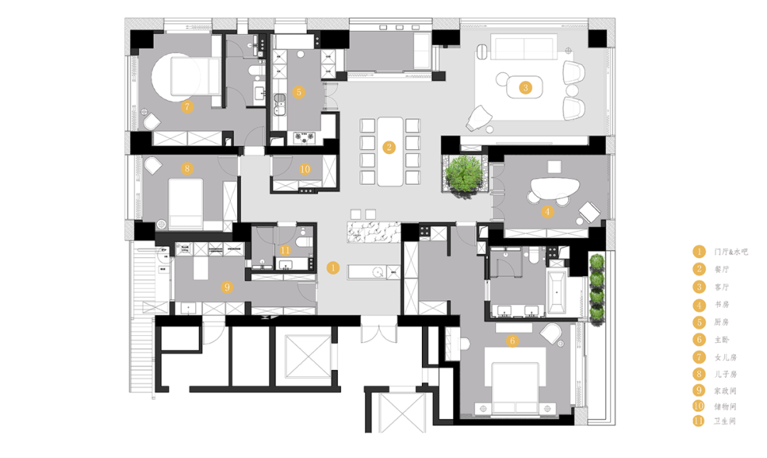 蠡湖香樟园丨中国无锡丨RS.STUDIO 冉舍空间设计-72
