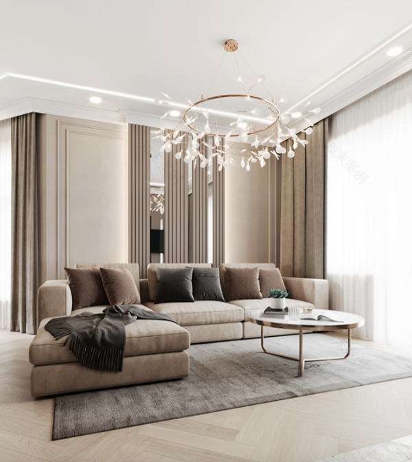 Odessa客厅及厨房区域设计项目-7