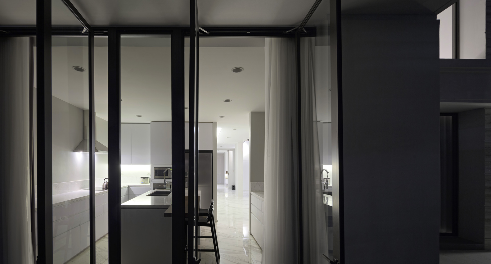 曼谷 500 平米现代家居改造,传统与时尚的完美融合-46