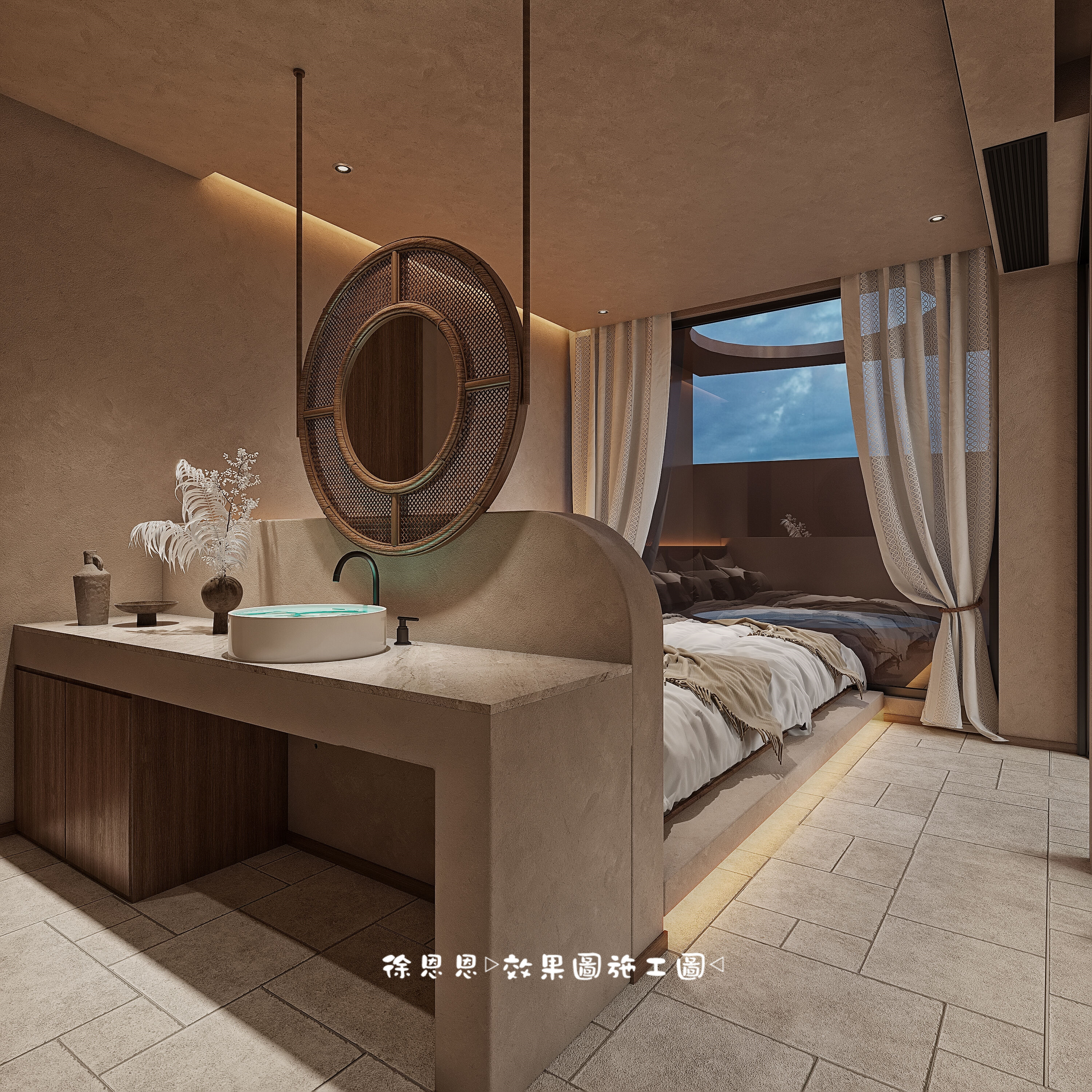 侘寂风民宿，美学涅槃于寂静-21