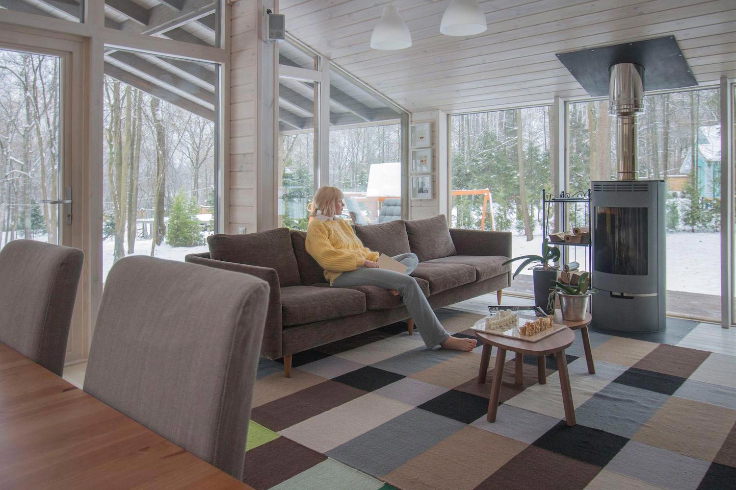 Modular House DublDom made with simple and affordable materials in only 10 days by BIO architects   CAANdesign  Architecture and home design blog-20